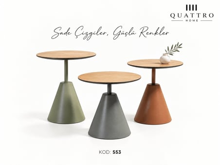 Veyra 553 Üçlü Zigon Sehpa