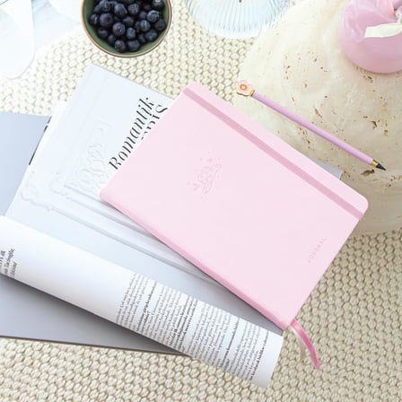 A5 Bullet Journal Noktalı Defter 140 gr. 80 Yaprak Cotton Candy