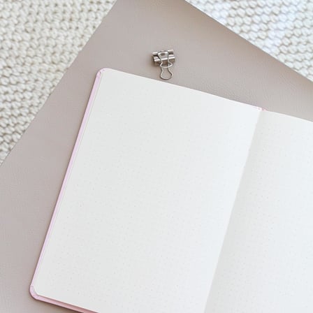 A5 Bullet Journal Noktalı Defter 140 gr. 80 Yaprak Cotton Candy