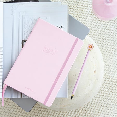 A5 Bullet Journal Noktalı Defter 140 gr. 80 Yaprak Cotton Candy
