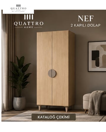 NEF 2 KAPAKLI DOLAP