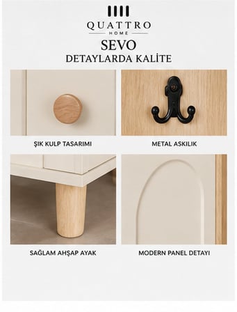 SEVO GENİŞ VESTİYER