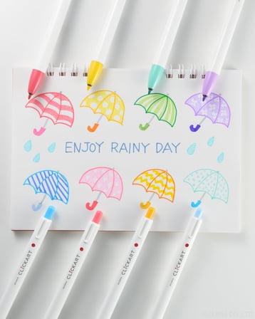 ZEBRA CLICKART MARKET PEN ST 12 LI SET