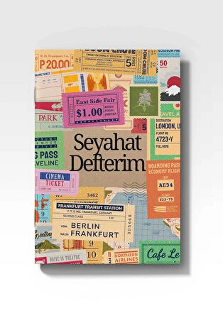 A5 Seyahat Defteri Günlüğü Macera Defterim Travel