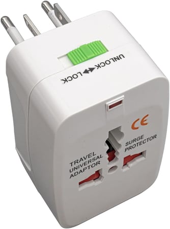 PARCBENY 2886 UNIVERSAL ÇOKLU PRİZ ÇEVİRİCİ SEYAHAT ADAPTÖR (125V-250V-6A-13A) (Uyumluluk : Avrupa/İngiltere/Amerika/Çin/Japonya/Avustralya/İspanya/Tayland 150 ÜLKEDE UYUNLUDUR)