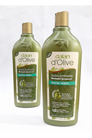 Dalan Dolive Şampuan Zeytinyağlı Hacim Veren 2 x 400 ML