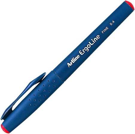 Ergoline 3400 Fine Yazı Kalemi, 0.4 mm, Mavi