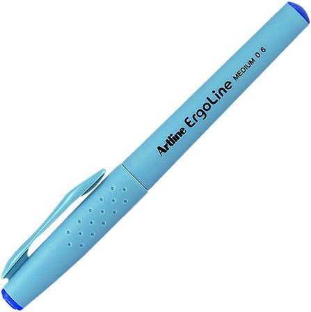 Ergoline 3400 Fine Yazı Kalemi, 0.4 mm, Mavi