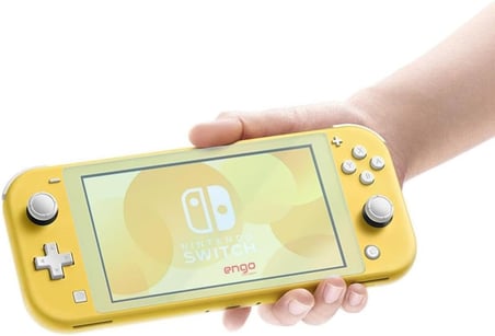 Nintendo Switch Lite ile Uyumlu Ekran Koruyucu 5.5 inç 9H Parlak Nano Koruma Oyun Konsolu