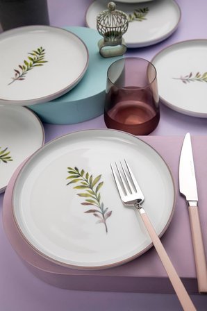 Moderna 6 Kişilik 19 Cm Pasta Takımı Comfort