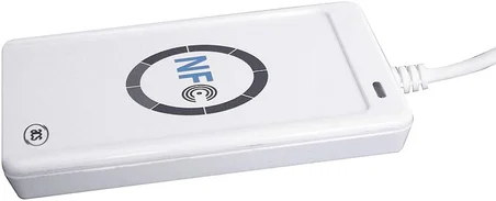 ACR122U NFC Okuyucu Yazıcısı + 5 ADET Ntag213 NFC Etiketi + Ücretsiz Yazılım