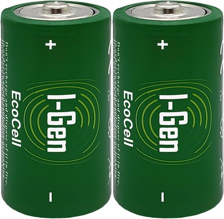 Batteries R20 Ecocell D Boy Pil 1.5V Büyük Boy Pil (10, 10'lu Paket)