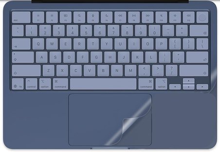 Macbook Neo 13 Inç ile Uyumlu Mat Parmak Izi Bırakmayan Touchpad Koruyucu 2 Adet