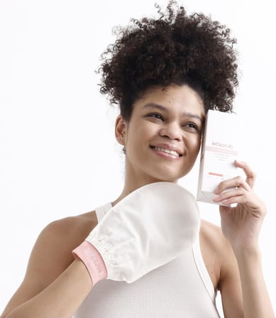 Ekru Banyo Duş Kesesi Peeling Eldiveni %100 Floş İpek Unisex