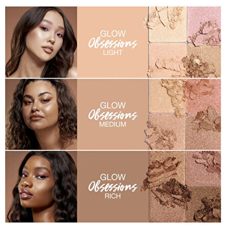 HUDA BEAUTY Glow Obsessions Light - Aydınlatıcı Paleti