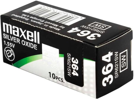 364 saat pili SR621SW