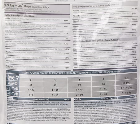 Hill's SP Yetişkin Tavuklu Kısırlaştırılmış Kedi Maması 1.5KG