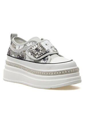 Guja 25Y423-1 Gri Kadın Sneaker