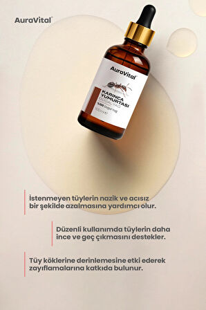 Karınca Yumurtası Yağı 100 ML – Tüy Azaltıcı, Epilasyon Sonrası Cilt Bakım Yağı