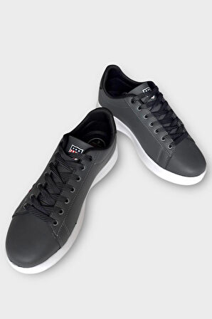Unisex Sneakers Günlük Spor Ayakkabı FÜME - SİYAH