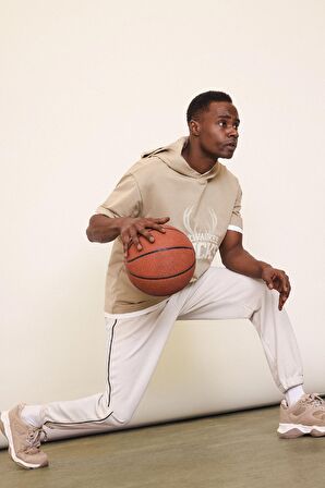 DeFactoFit NBA Milwaukee Bucks Jogger Eşofman Altı Standart Fit Cepli Esnek Bantlı Paça Skuba Dalgıç Kumaş D6725AX25SPBG662