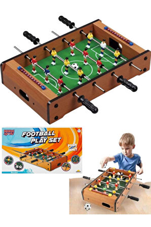 45589 AHŞAP MASA ÜSTÜ OYUN FUTBOLL LANGIRT 52CM