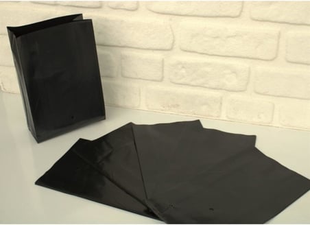 Fidan Poşeti 17x30 cm 5 kg 225 Adet Fidan Torbası Fidan Yetiştirme Poşeti