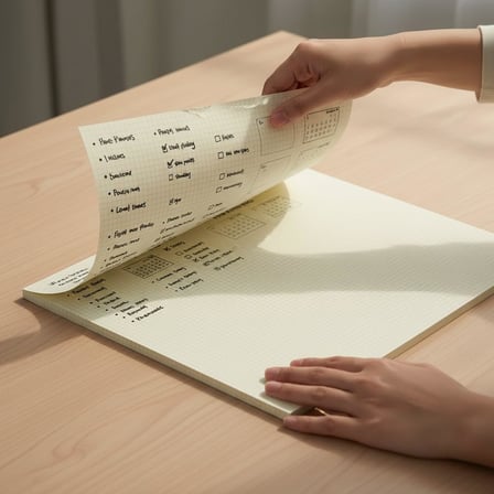 Fark Tanıtım | Paperto. A3 Kopar At Not Kağıdı, 29,7 × 42 cm (A3), 80 Yaprak, 110 gr Ivory Kağıt, Yapışkansız Masaüstü Not Kağıdı (Kareli)