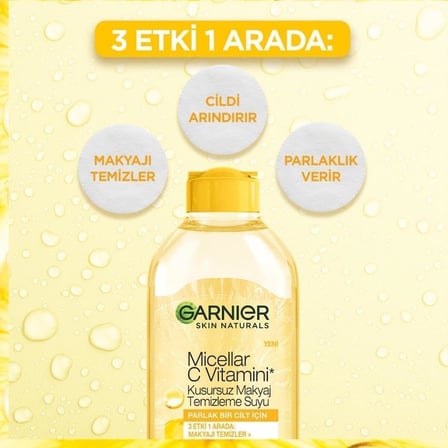 Micellar C Vitamini Kusursuz Makyaj Temizleme Suyu (400 ml)