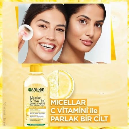 Micellar C Vitamini Kusursuz Makyaj Temizleme Suyu (400 ml)