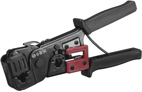 SL-376E Yüksek Kalite RJ-45/11 İkili Pense