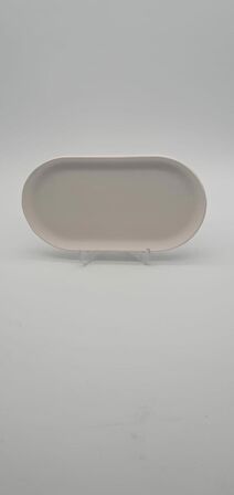 Seramik Bisküvi 23cm Kayık Tabak