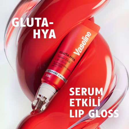 Vaseline Gluta Hya Serum Etkili Lip Gloss Cherry Crush
