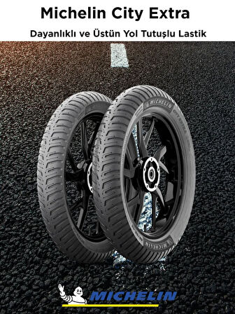 2.75-18 ve 90/90-18 Michelin City Extra Takım Lastikleri