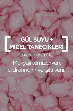 Garnier Micellar Gül Suyu Kusursuz Makyaj Temizleme &amp; Işıltı (400 ml)