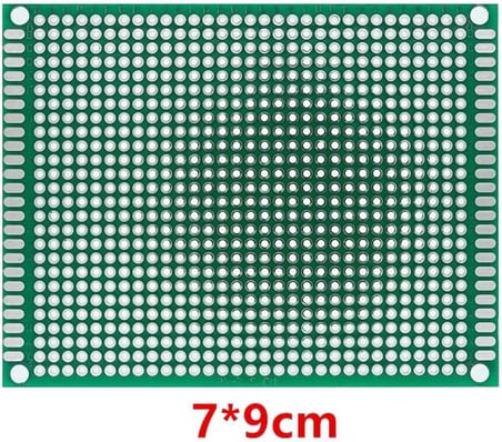 Alkatronik 9x15cm 54x34 Proto Pcb Pertenaks Elektronik Devre Prototip Deney Kartı Fr4 Kaliteli Delikli Plaket