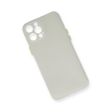 Apple iPhone 12 Pro Kılıf PP Ultra İnce Kapak - Beyaz