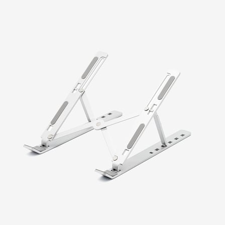 fiigo Laptop Standı Katlanabilir Çok Fonksiyonlu Metal Grey