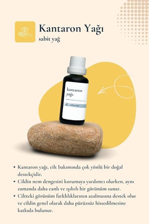Kantaron Yağı 30 ml - Cilt Yüzeyi İçin Yumuşaklık ve Bakımlı Görünüm