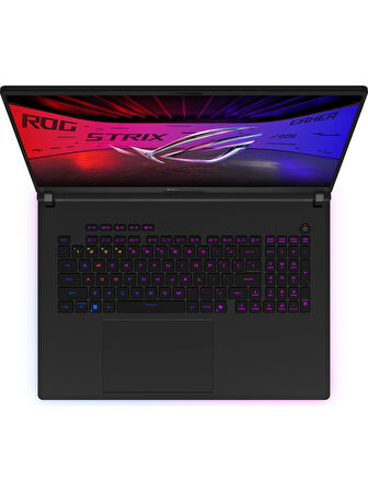 Asus Rog Strix Scar 18 G835LX-SA156 Intel Core Ultra 9 275HX Aı 80GB GB 4tb+4tb SSD 24GB/RTX5090 Gddr7 175W 18" 2.5k 2560 x 1600 240Hz 3ms 1200NITS Windows 11 Pro Laptop WSA156W40+ZETTAÇANTA