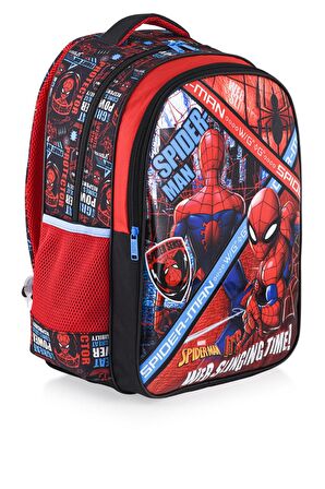 Spıderman Ilkokul Çantası Salto Web Slinging Time  MEGA SET (9 PARÇA)