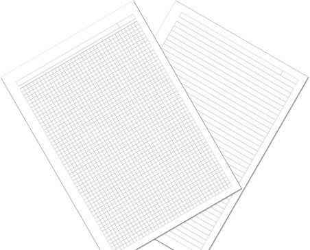 A4 Spiralli Okul Defteri 8’li Set – 4 Çizgili + 4 Kareli – 72 Yaprak (144 Sayfa)