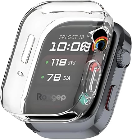 [Soft-Case] Huawei Watch D2 için 360° Kasa Koruyucu Yumuşak TPU Kılıf Dokunma ve Netliği Etkilemeyen Huawei D 2 Koruyucu Darbelere Karşı Huawei Watch D2 Ekran Koruyuculu Kılıf (Şeffaf)
