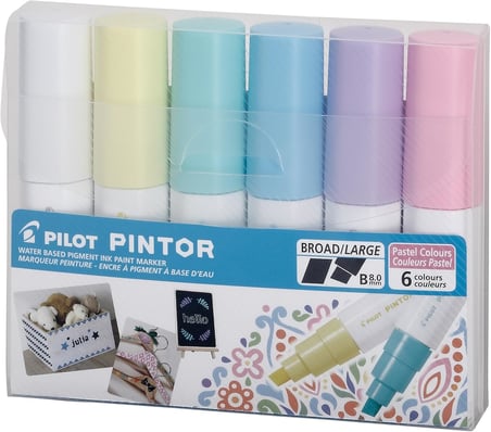 PINTOR-B-6 Color set (Pastel