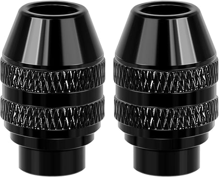 2 adet 4486 çok Chuck Dremel için 0.4-3.2mm çok hızlı değişim anahtarsız Chuck yedek aksesuarları Dremel 4486 döner araçları 4000 3000 395 8200 7700