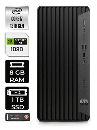 LENOVO Neo 50T i7 13700 8GB RAM 1TB SSD RX550/4GB W11HOME 12JD0008TR MASAÜSTÜ PC & PER4 BELLEK