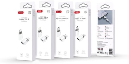 NB256E Lightning - Type-C Dönüştürücü Adaptör - Type-C Kablolarını iPhone Cihazlarda Kullanma Aparatı, Hızlı Veri Aktarımı ve Şarj Desteği, Beyaz