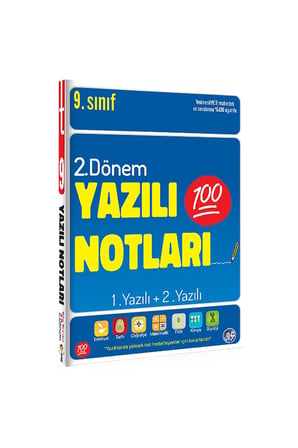 9. Sınıf Tüm Dersler 2. Dönem 1. Yazılı ve 2. Yazılı Notları Tonguç Akademi