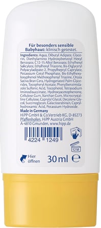 Güneş Kremi-Yüz için 30 ml