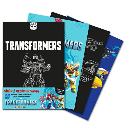 SİHİRLİ RESİM BOYAMA -  TRANSFORMERS ve PJMASKS